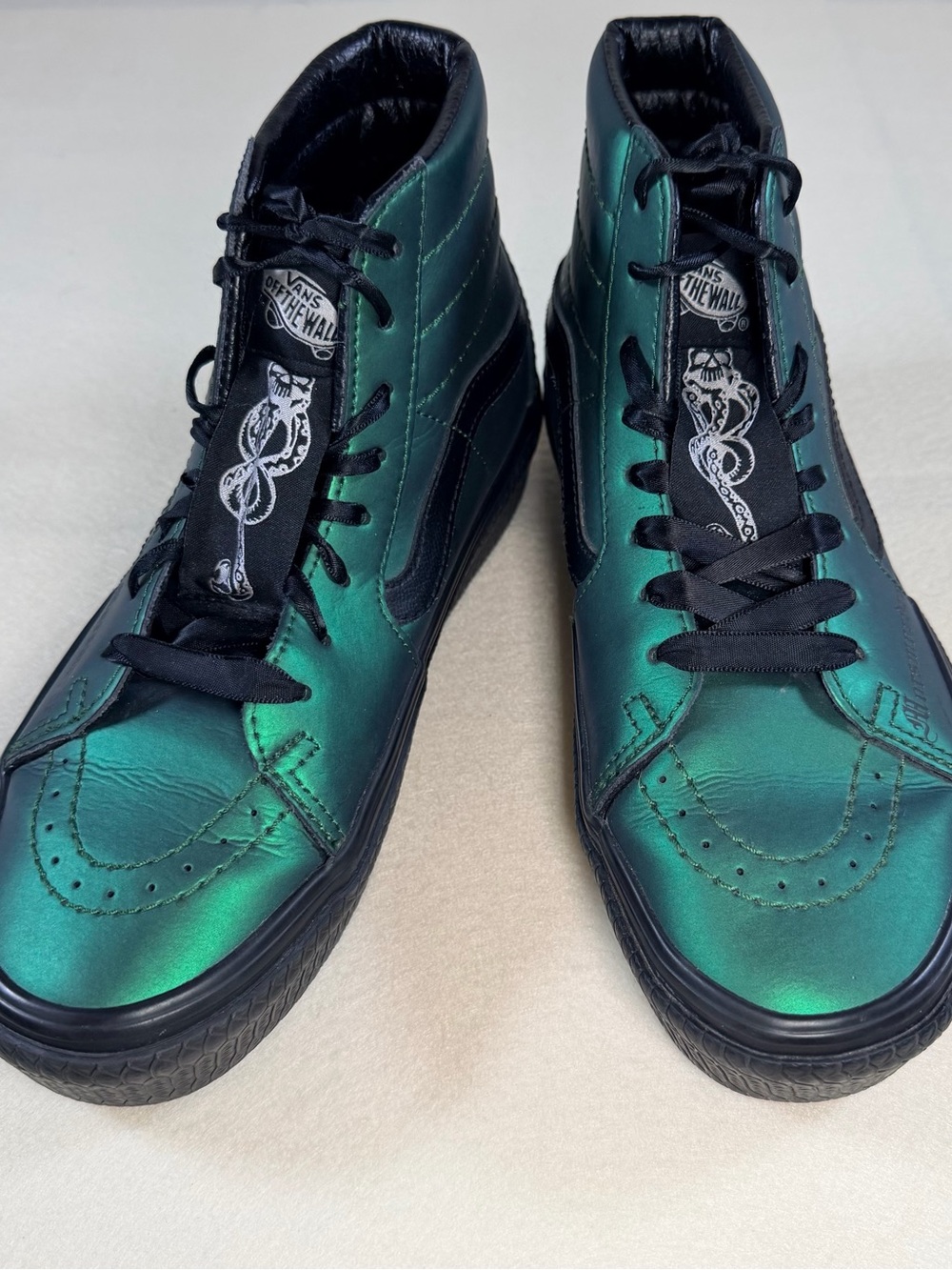 Vans x Harry Potter Sk8-Hi Morsmordre Dark Arts Green Platform Men’s 7